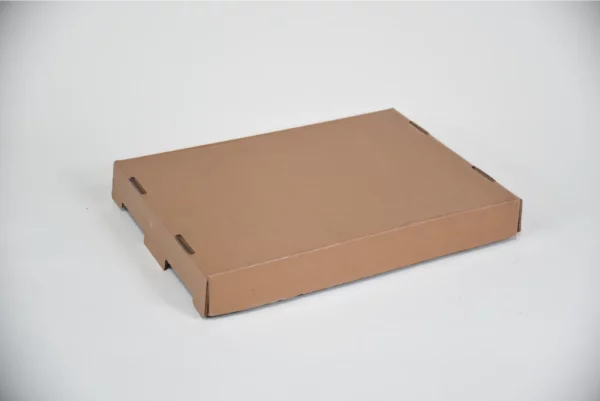 a brown cardboard box on a white surface - 3PL supplies, wax boxes and packaging