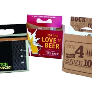 several boxes of beer - Custom packaging