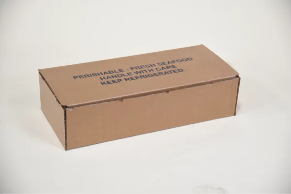 Small wetlock in brown color with text on it - top 3pl services - wax boxes and packaging
