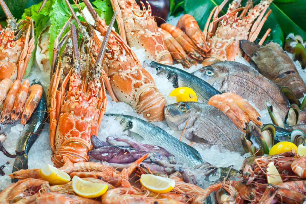 Seafood Wax Carton Packaging